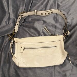 Coach Cream Shoulder Bag